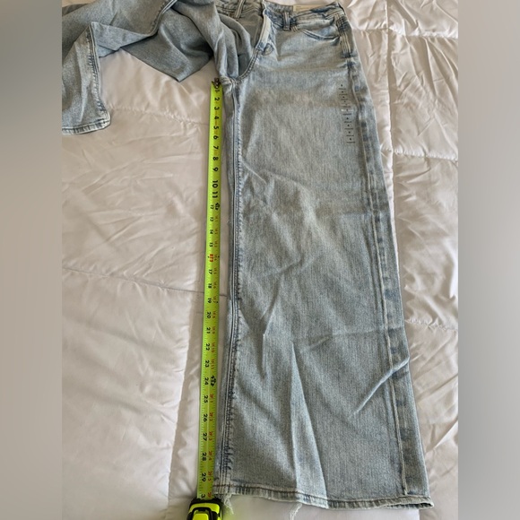 American Eagle Sz 6 Regular DREAMY DRAPE BAGGY WIDE LEG Jeans New with tags - Picture 8 of 8